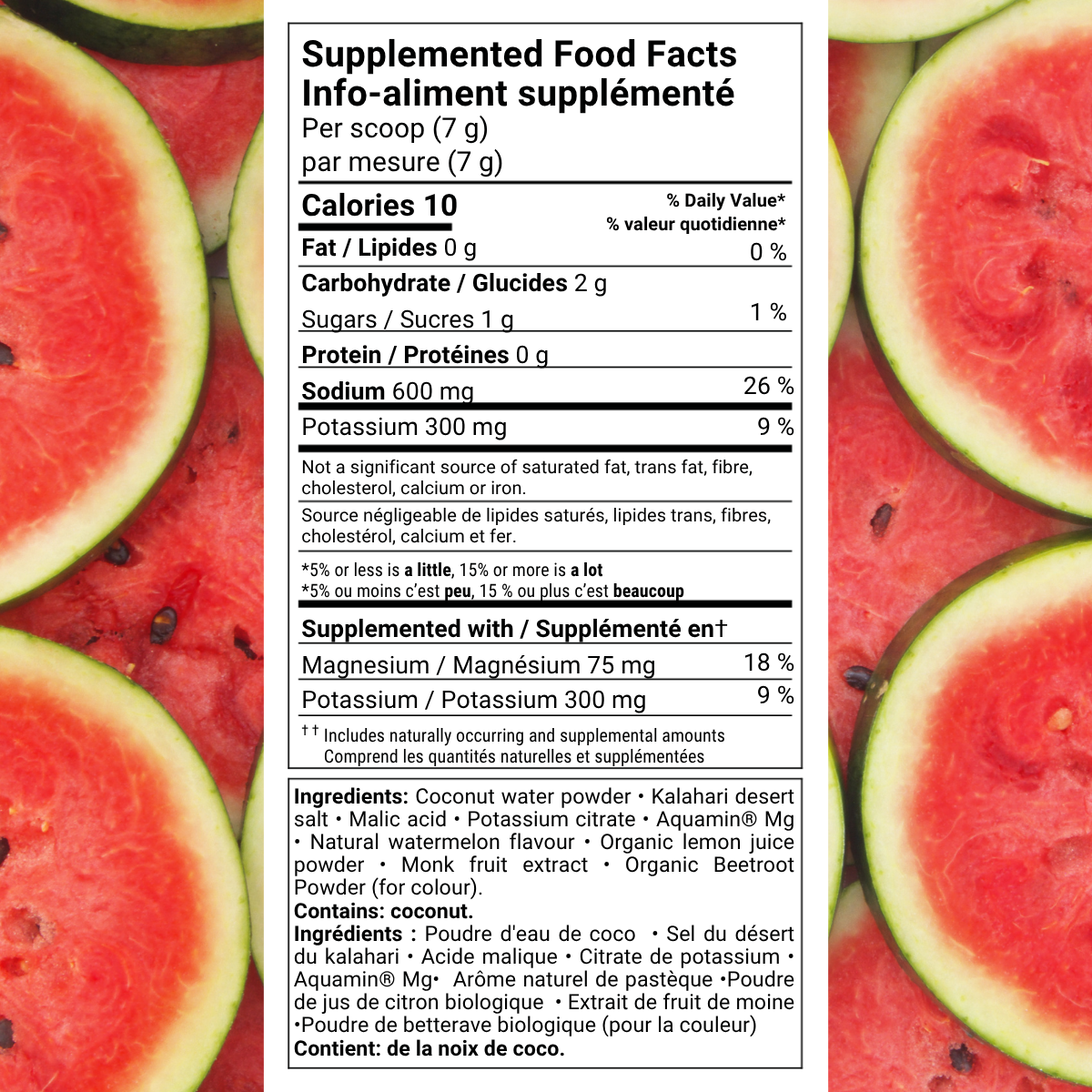 Salted Watermelon Electrolytes - 28 serving scoop bag