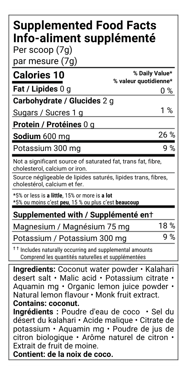 Salted Lemonade Electrolytes